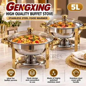 5 L Gold & Stainless Steel Buffet Food Warmer