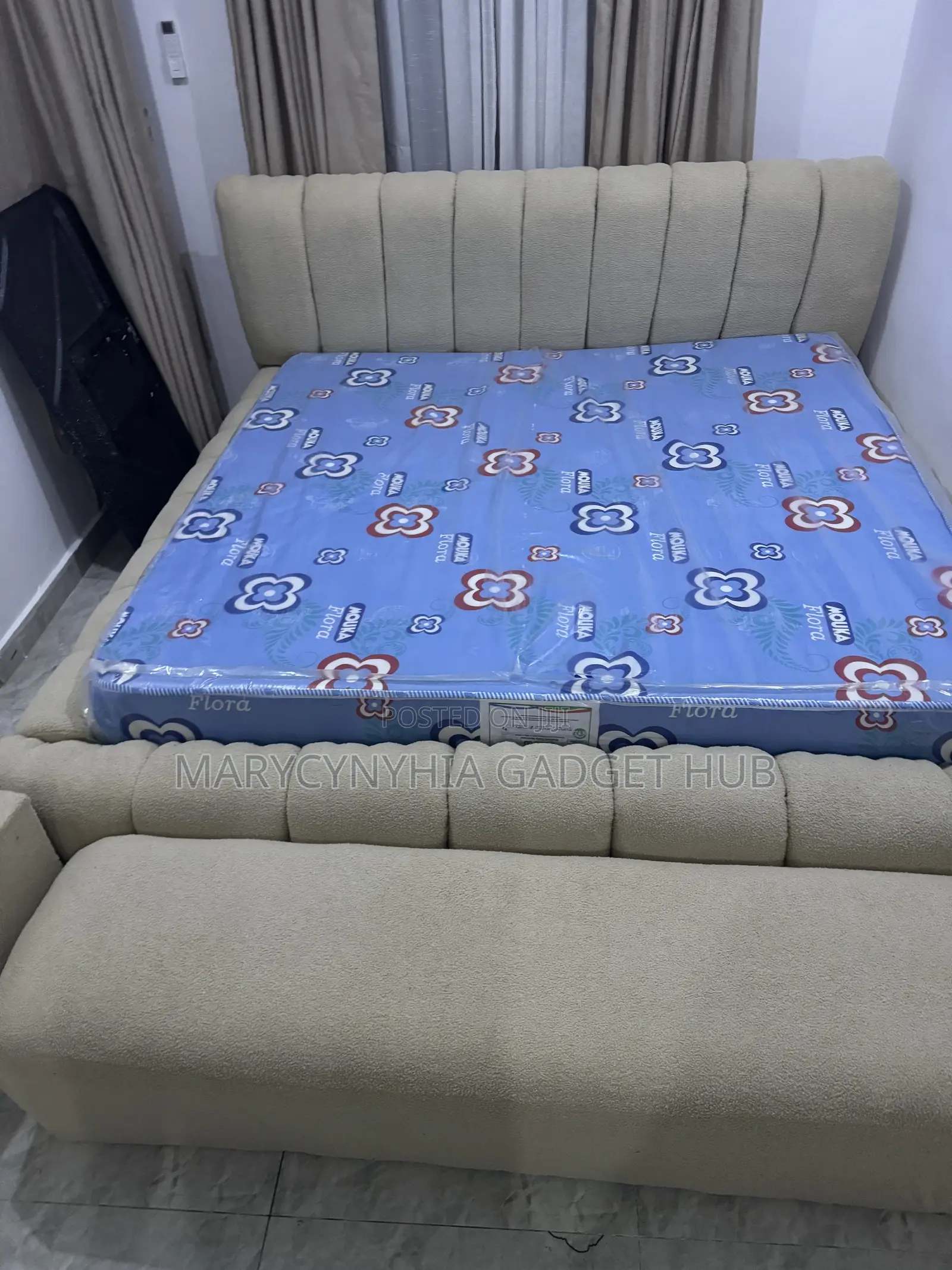 Bed Frame and Mattress