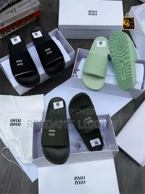 Fully Boxed Luxury Designer Slides