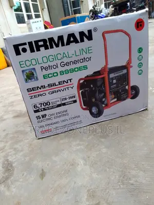 High Grade Firman ECO8990ES 6.5KVA Genset