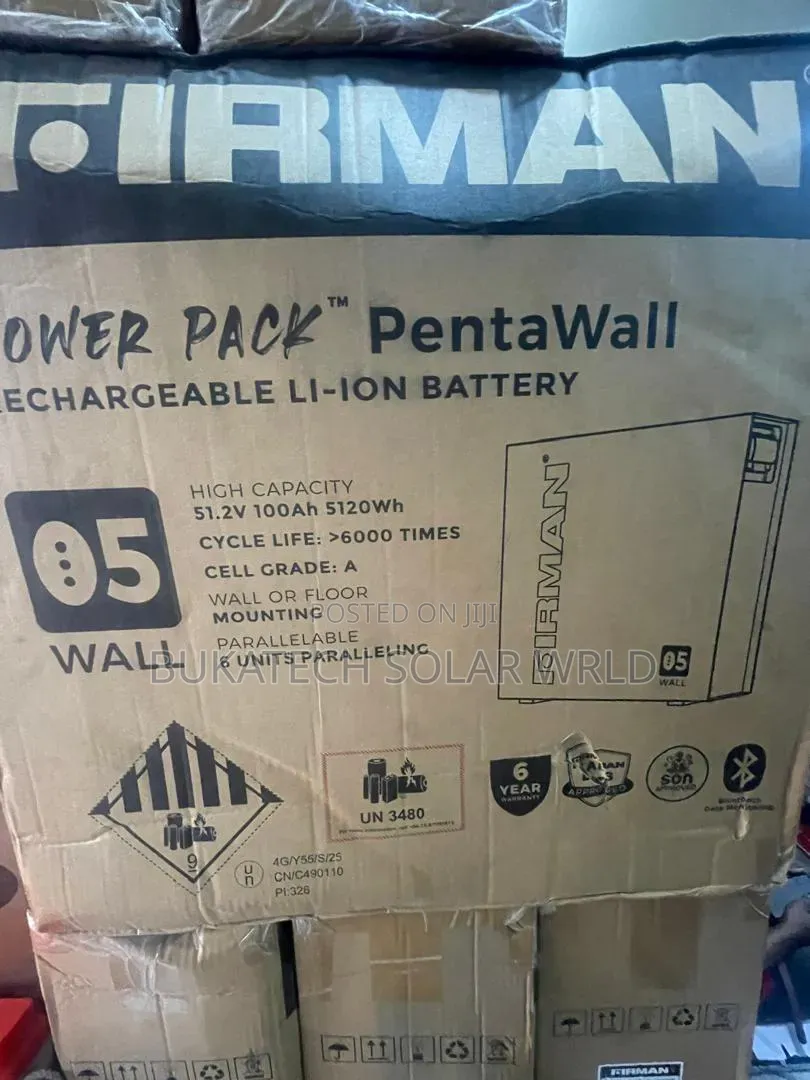 5kwh Firman Lithium Battery 51.2v