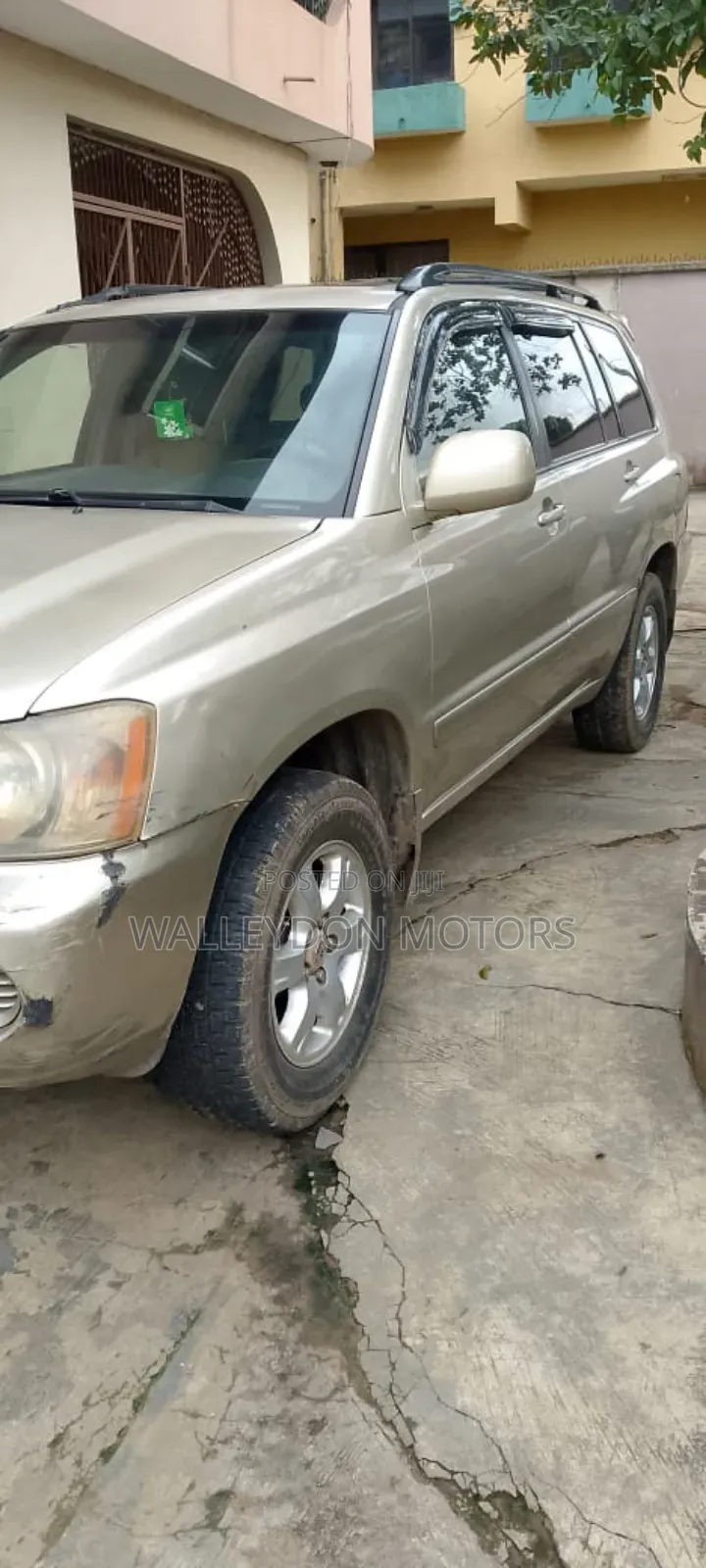 Toyota Highlander 2001 Beige