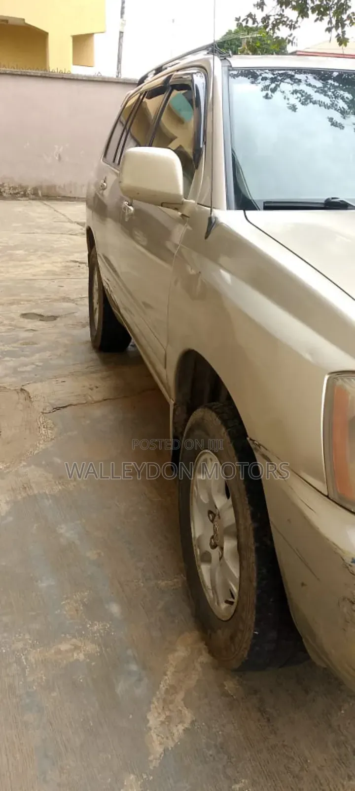 Toyota Highlander 2001 Beige