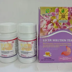 GI VITAL GEL+ ULCER SOLUTION TEA(promotes Healing of Peptic Ulcer)