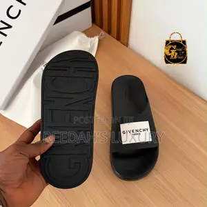 Fully Boxed Givenchy Paris Slides
