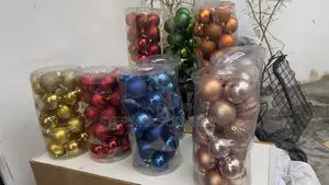 6cm Christmas Balls Ornaments