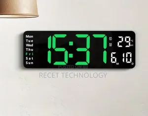 Big Digital Clock With Remote