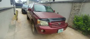 Toyota Highlander Limited V6 4x4 2004 Red