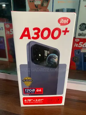 New Itel A200+ 64 GB Black