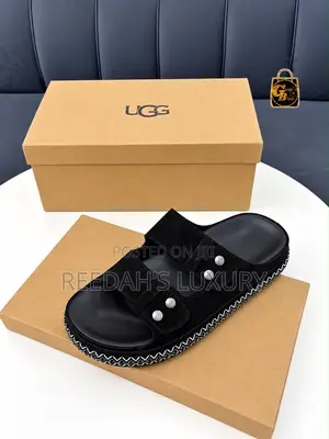 Fully Boxed UGG Double-Strap Slides