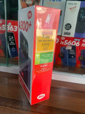 New Itel A200+ 64 GB Black