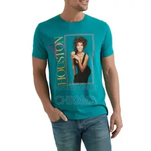 Lee Men's Whitney Houston Graphic ,Cool Cotton Quality T Shirt(L,XL)