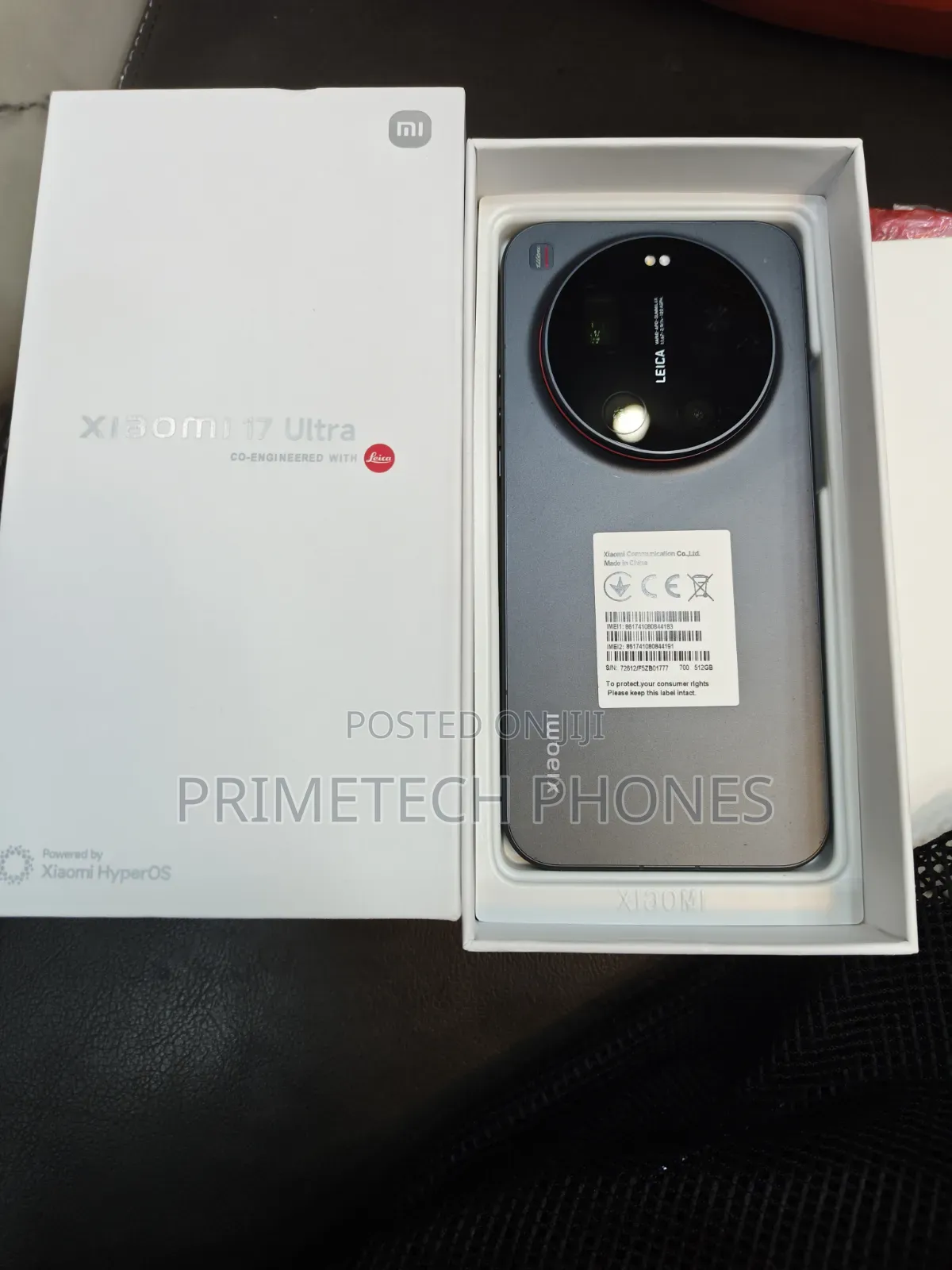 Xiaomi 17 Ultra 512 GB Black