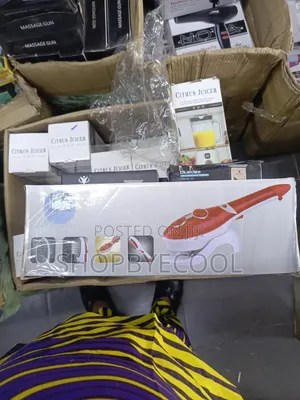Red Steam Iron