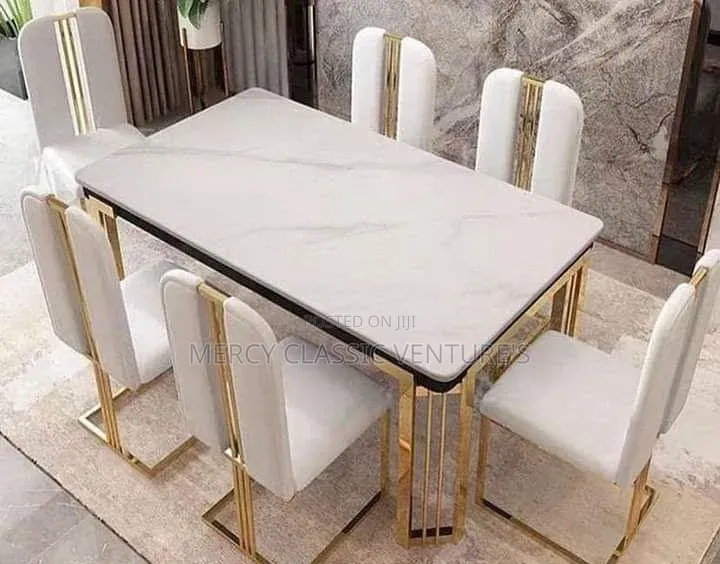 Executive Luxury Dining Set – 6 Seater