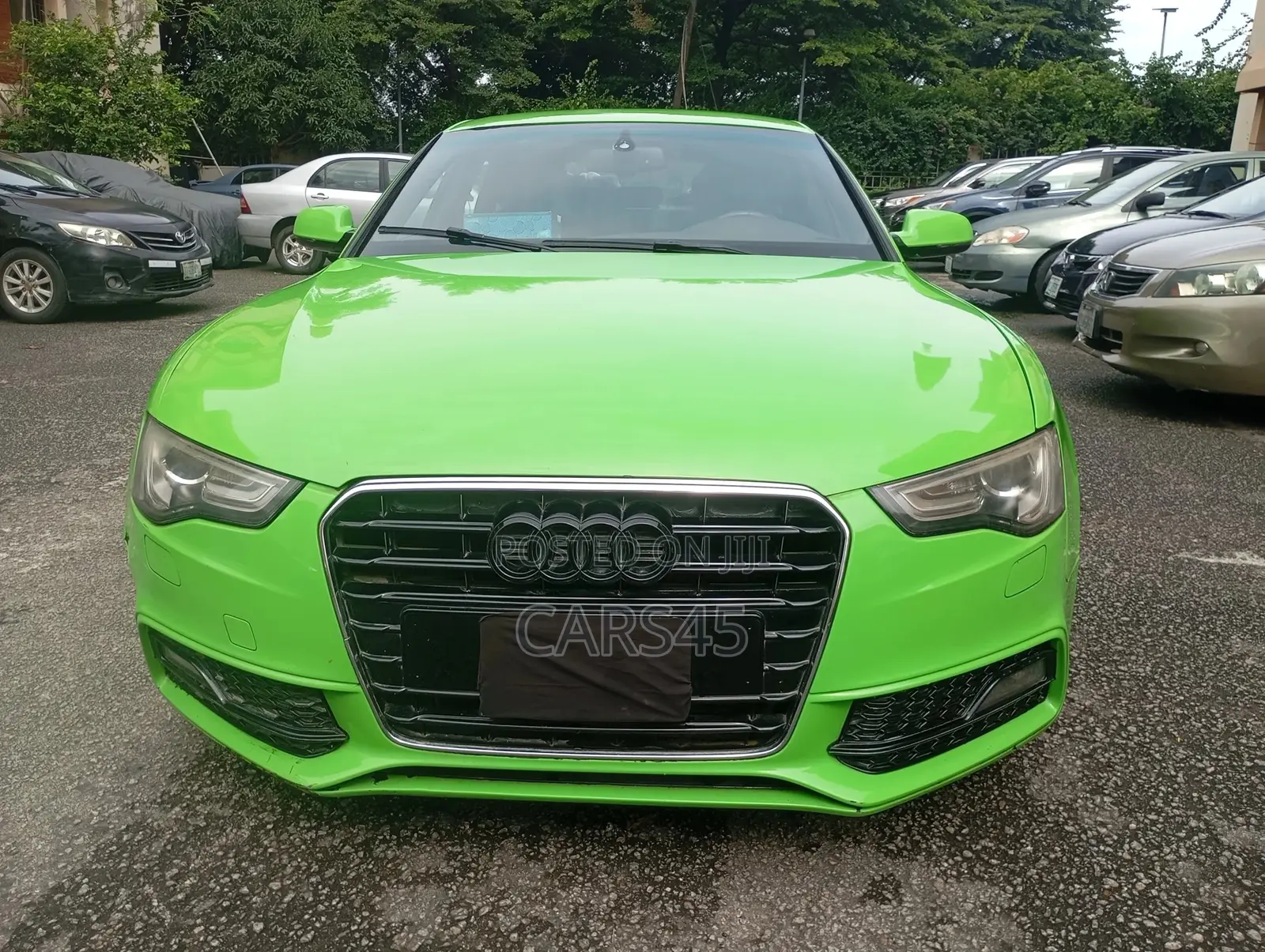 Audi A5 2013 Green