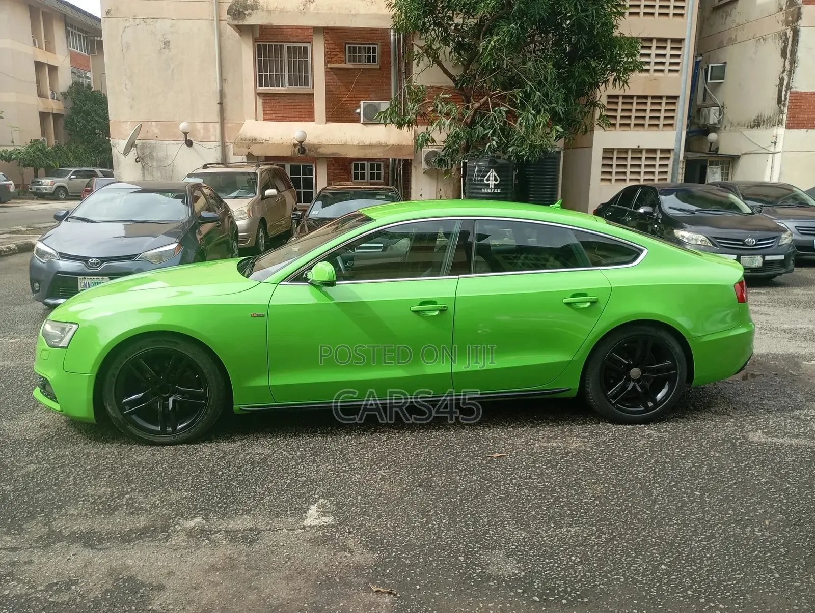 Audi A5 2013 Green