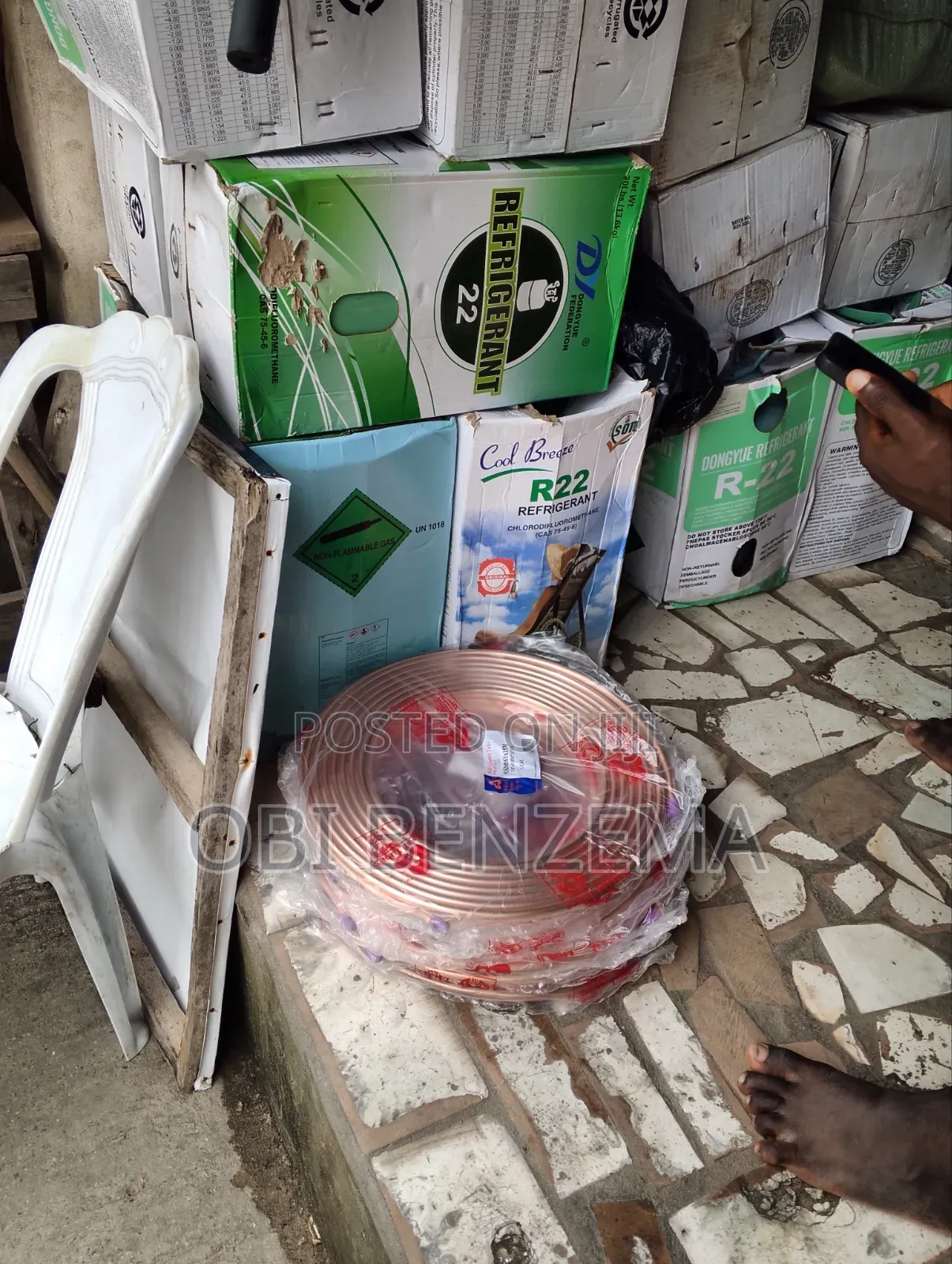 Coldroom Equipments & Copper Pipes