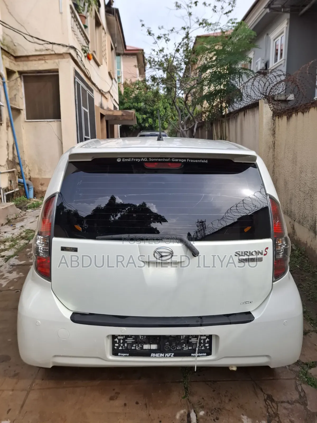 Daihatsu Sirion 2011 Off white
