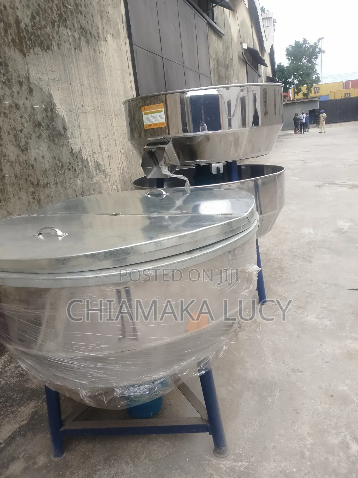 Stainless Raw Material Mixing Machine