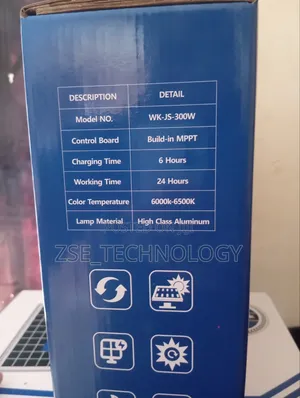 300w Wakatek Solar Light