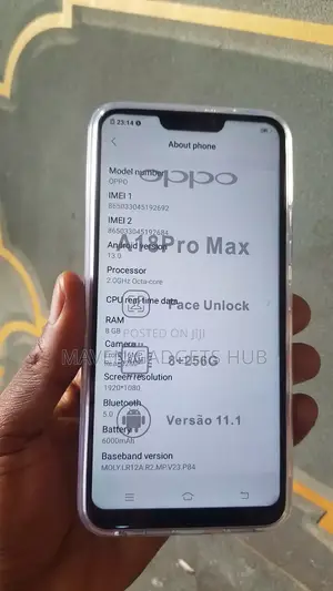 Oppo A18 128 GB Blue