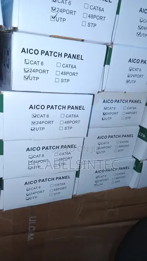 Aico Patch Panel Cat6 24port Rj45
