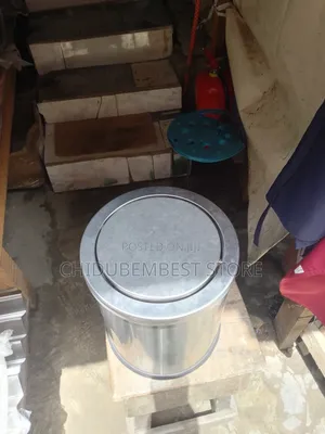 8 Litres High Quality Stainless Steel Roll-Top Bin
