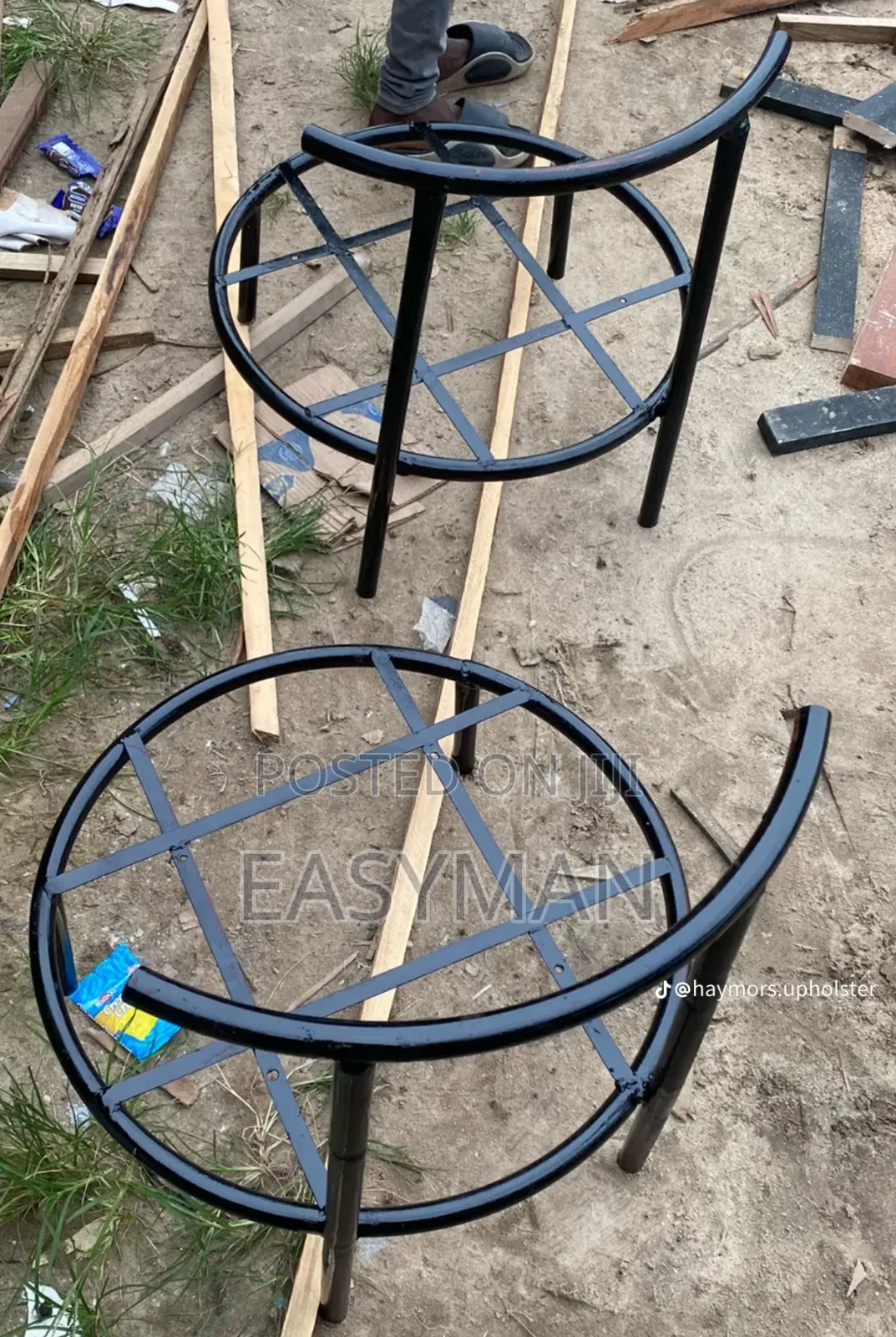 Beatifjl Iron Chair