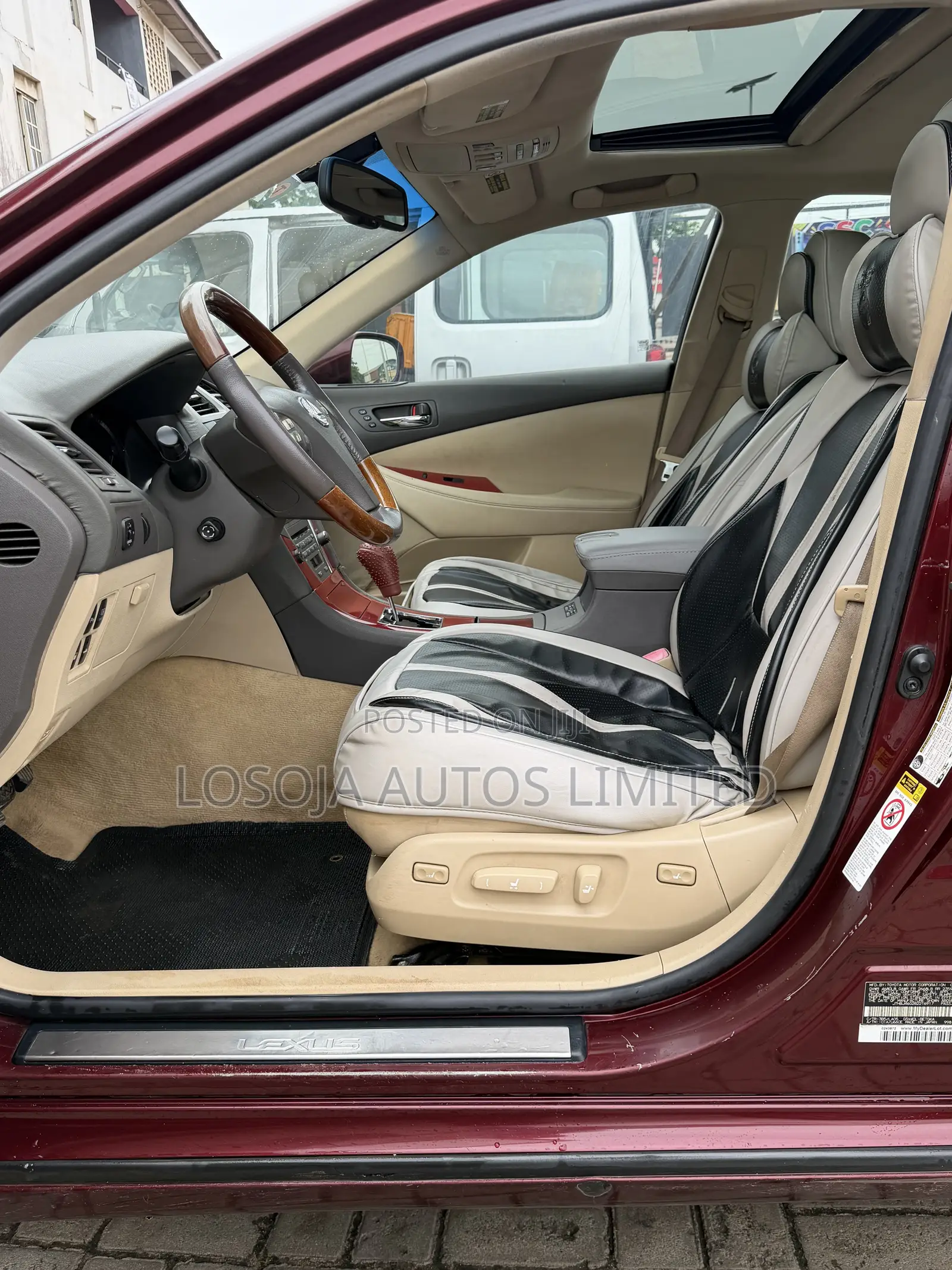 Lexus ES 350 2008 Red