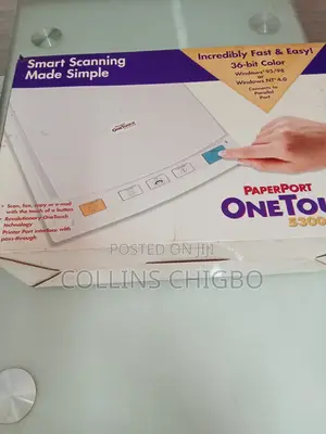 Visiooner Paperport oneTouch5300 Flatbed Scanner