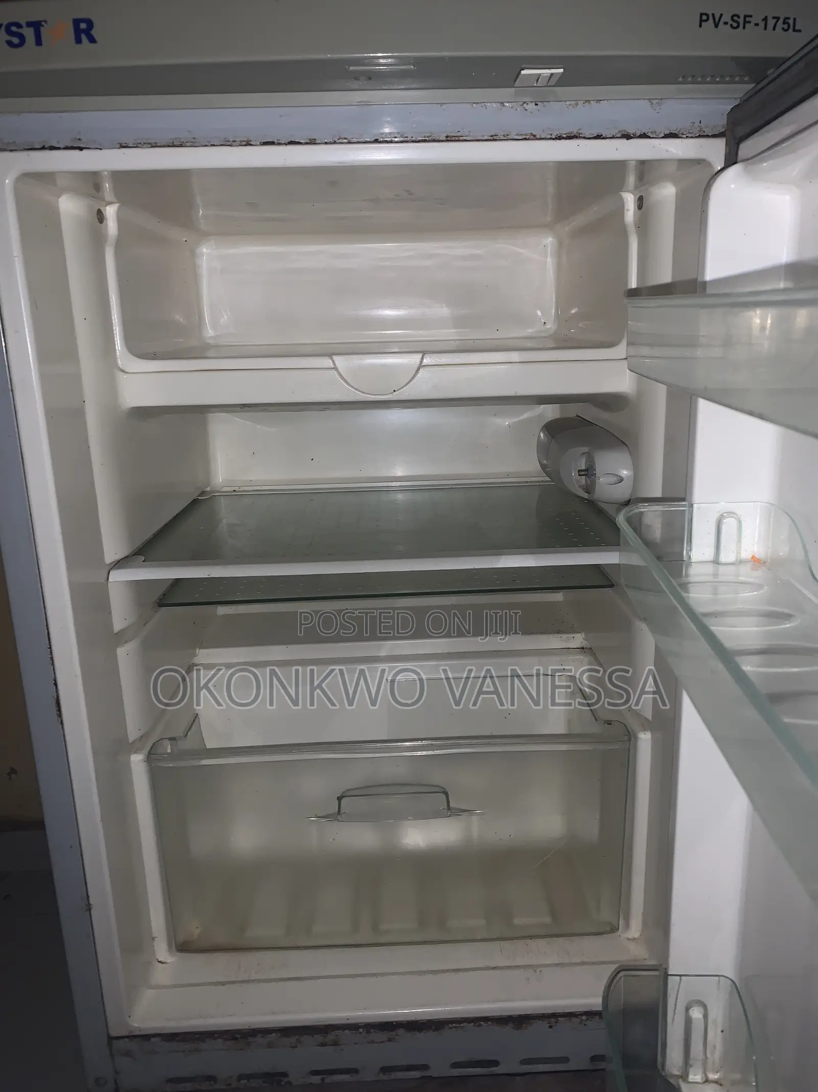 Polystar 175L Single-Door Top-Freezer Refrigerator