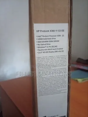 New Laptop HP ProBook x360 11 G6 EE 4GB Intel Celeron SSD 128GB