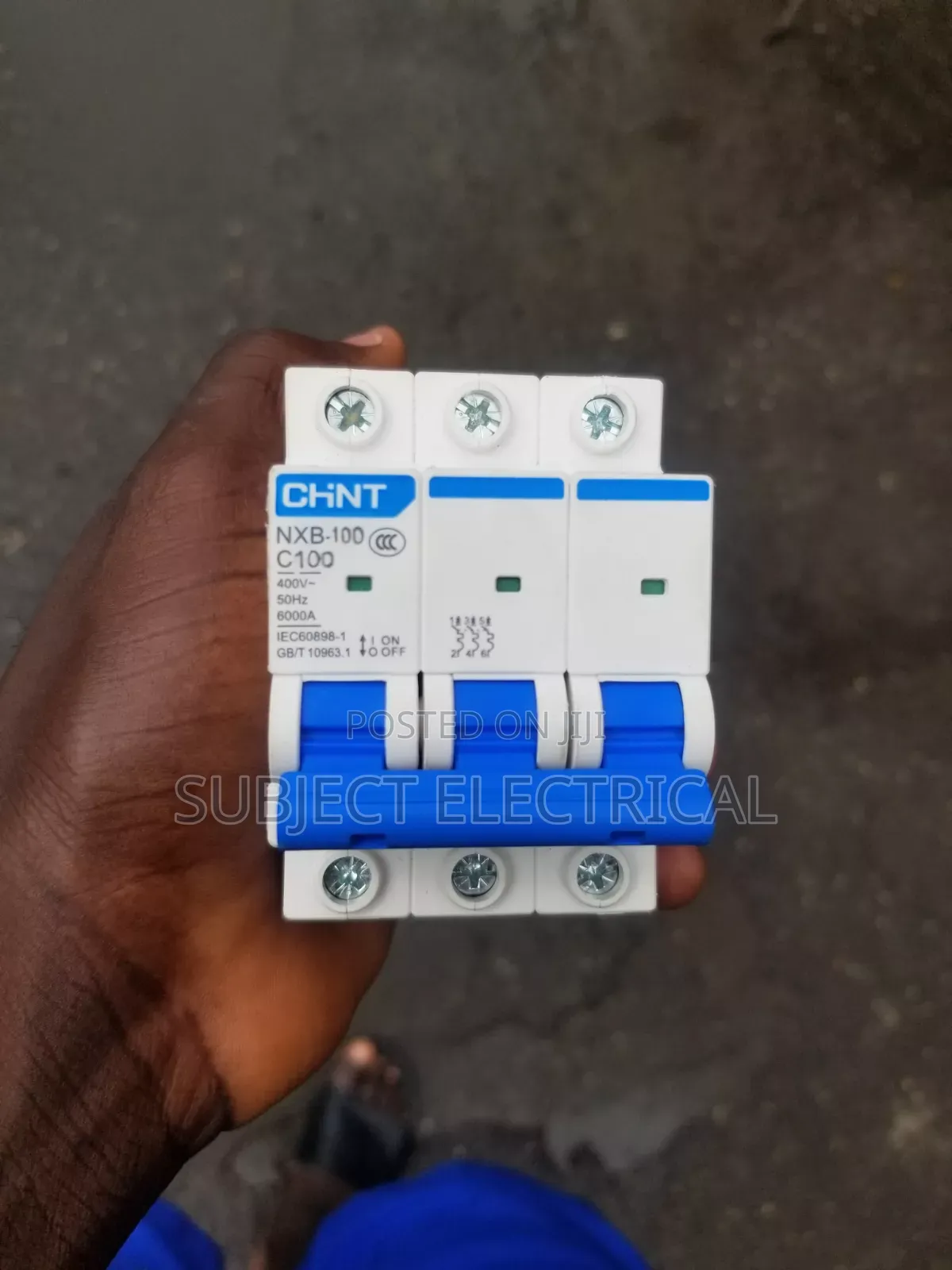 100A 3pole MCB Breaker Chint