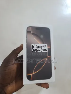 New Apple iPhone 16 Pro Max 256 GB Blue