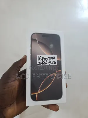 New Apple iPhone 16 Pro Max 256 GB Blue