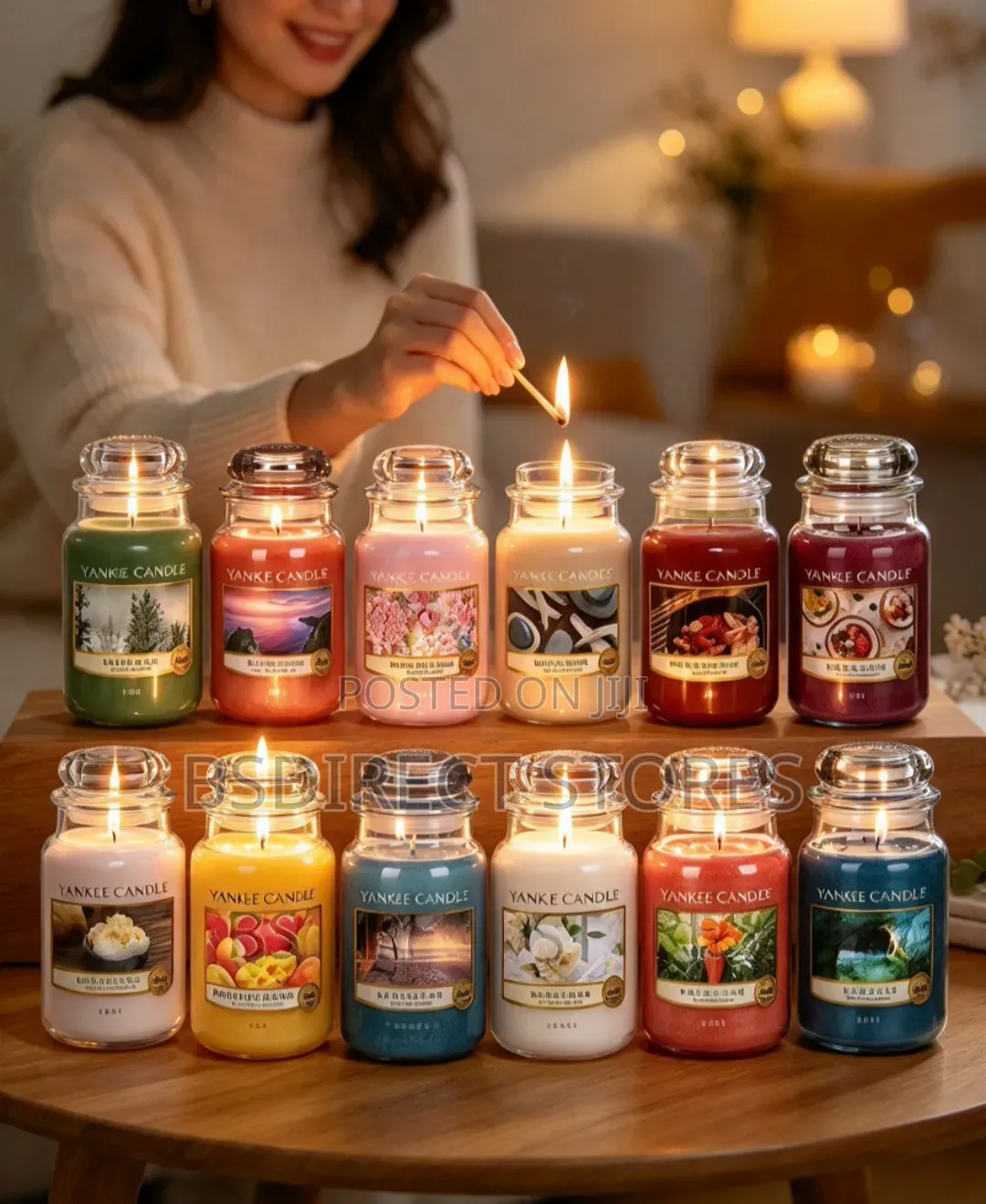 Yankee Candle Medium Size Scented Jar Perfect Gifts 75 Hours