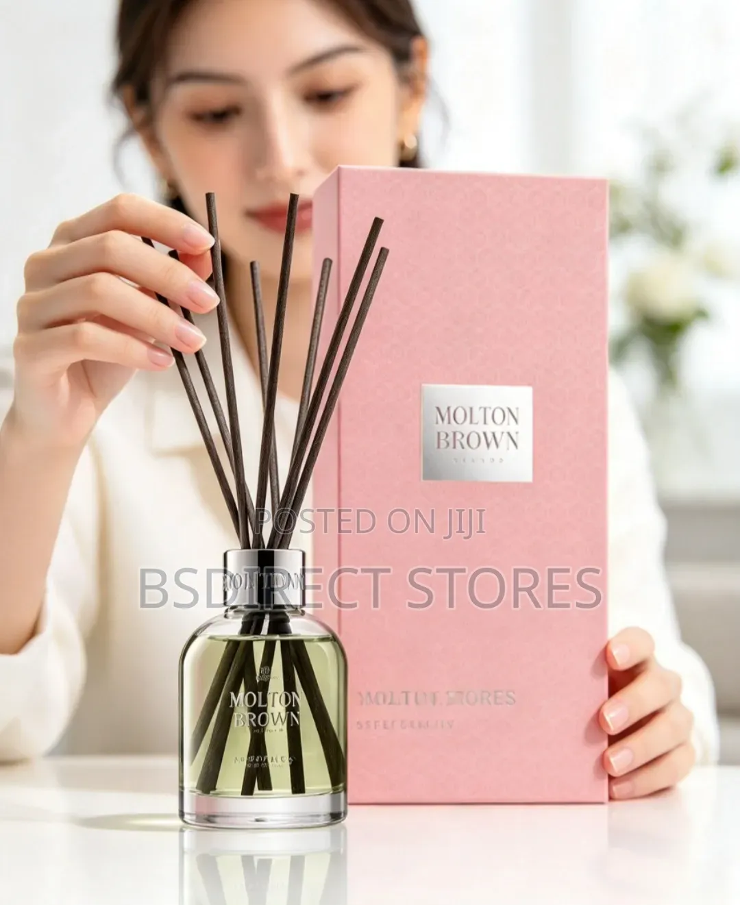 Molton Brown Reed Diffuser Delicious Rhubarb and Rose 150ml