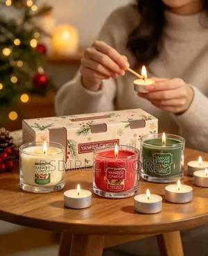 YANKEE CANDLE 3 Mini Magical Christmas Morning Gift Set