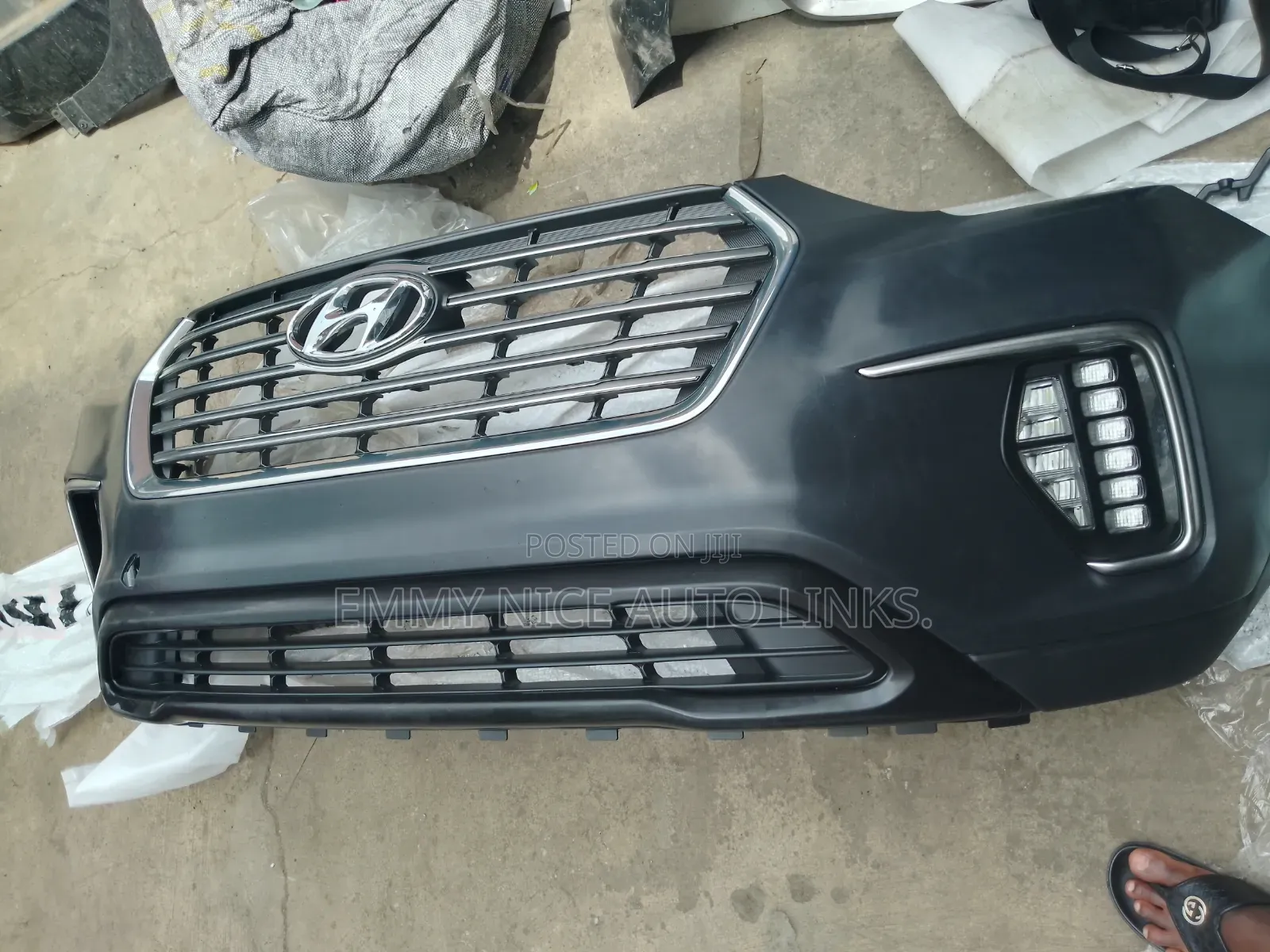 Ground Santafe 2018 Front Bumper Complete