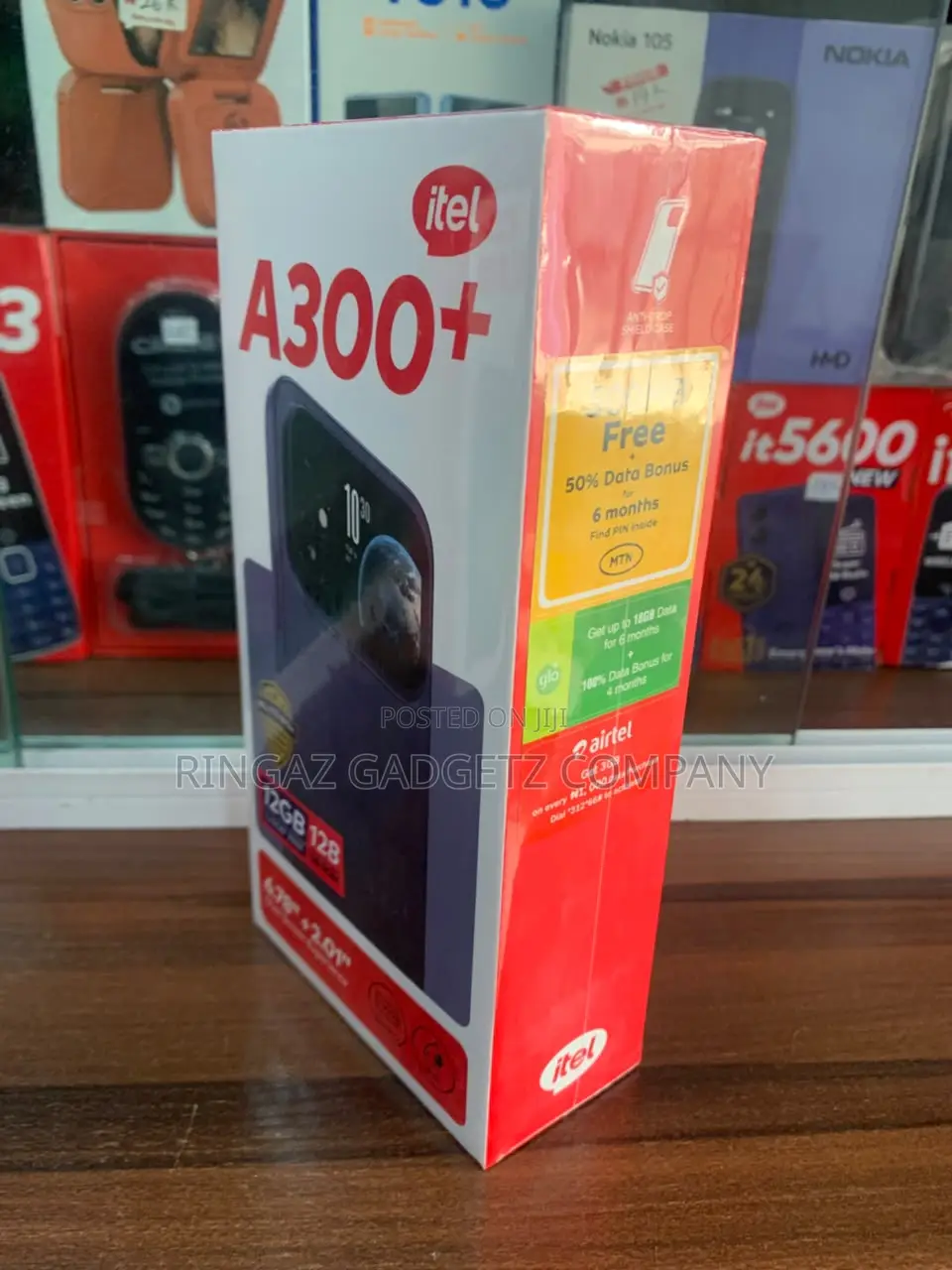 New Itel A200+ 128 GB Black