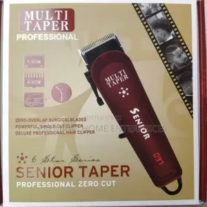 Multi Taper Rechargeable Hair Clipper With Led Battery Display