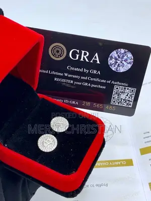VVS Moissanite Diamond Earring