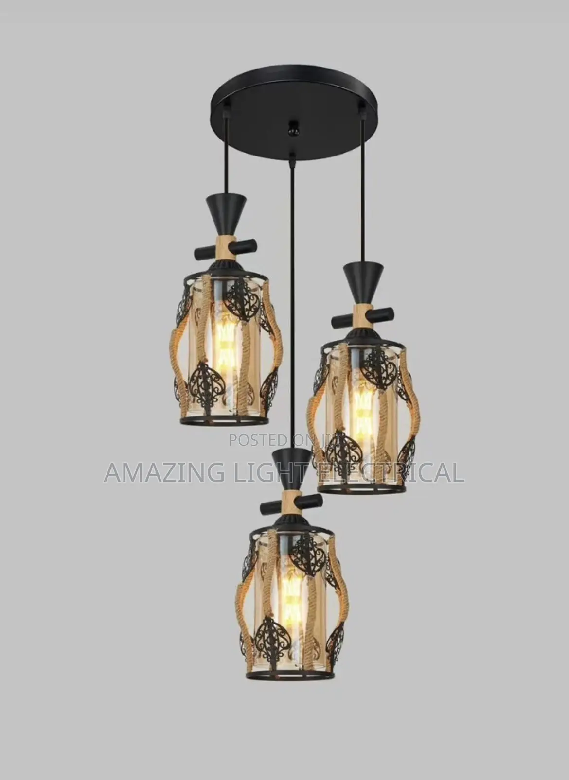 Dacking 3 Drop Lamp