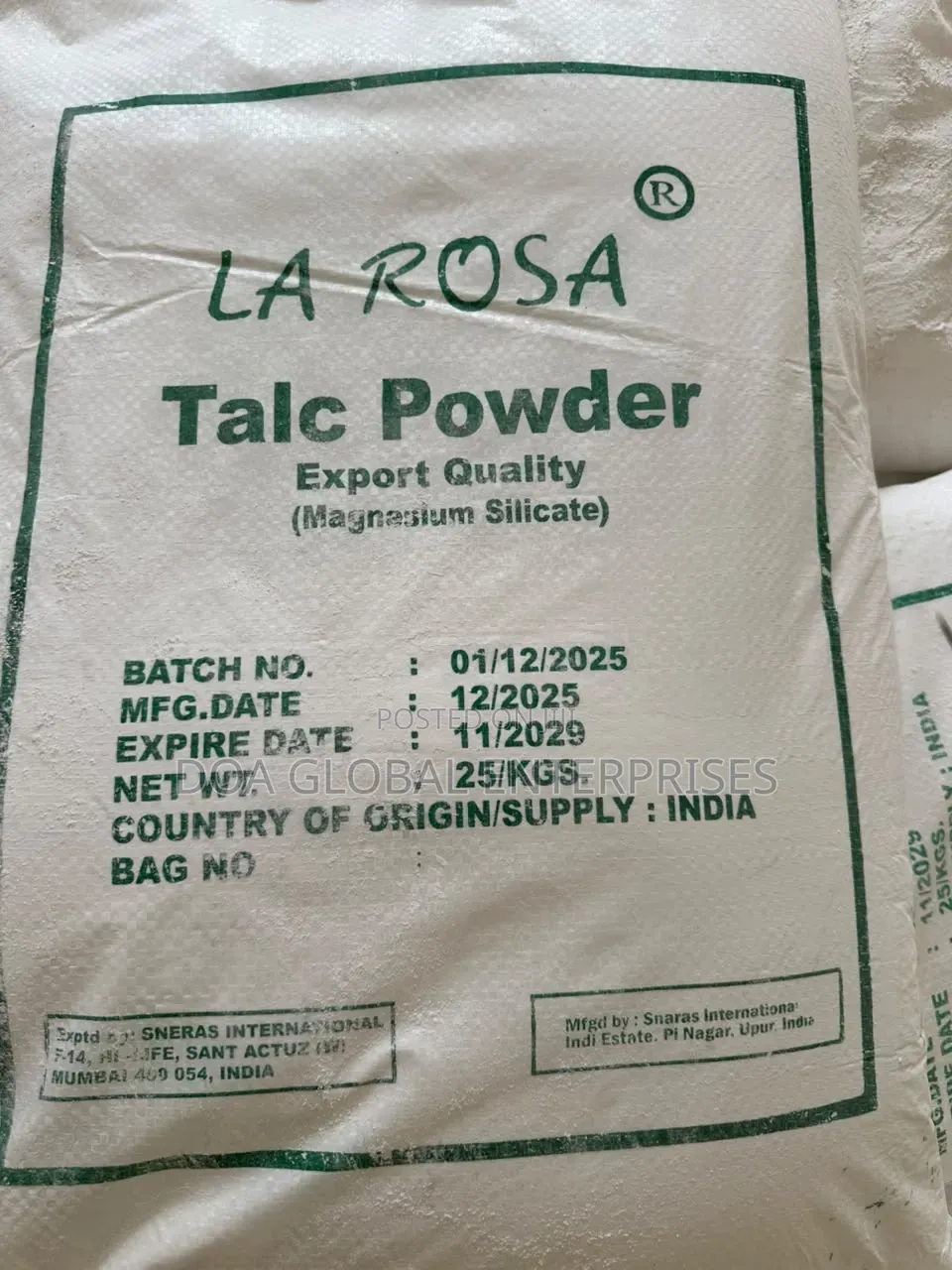 Talc Powder