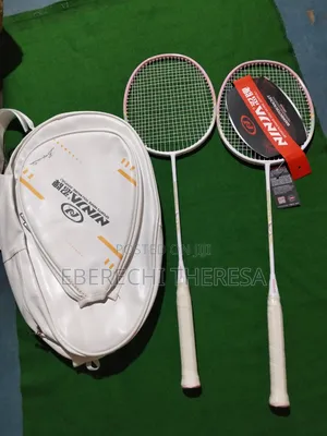 Newly Designed 2 in 1 Badminton Racket With Back Bag