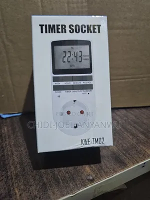 13A Digital Display Timer Sucket