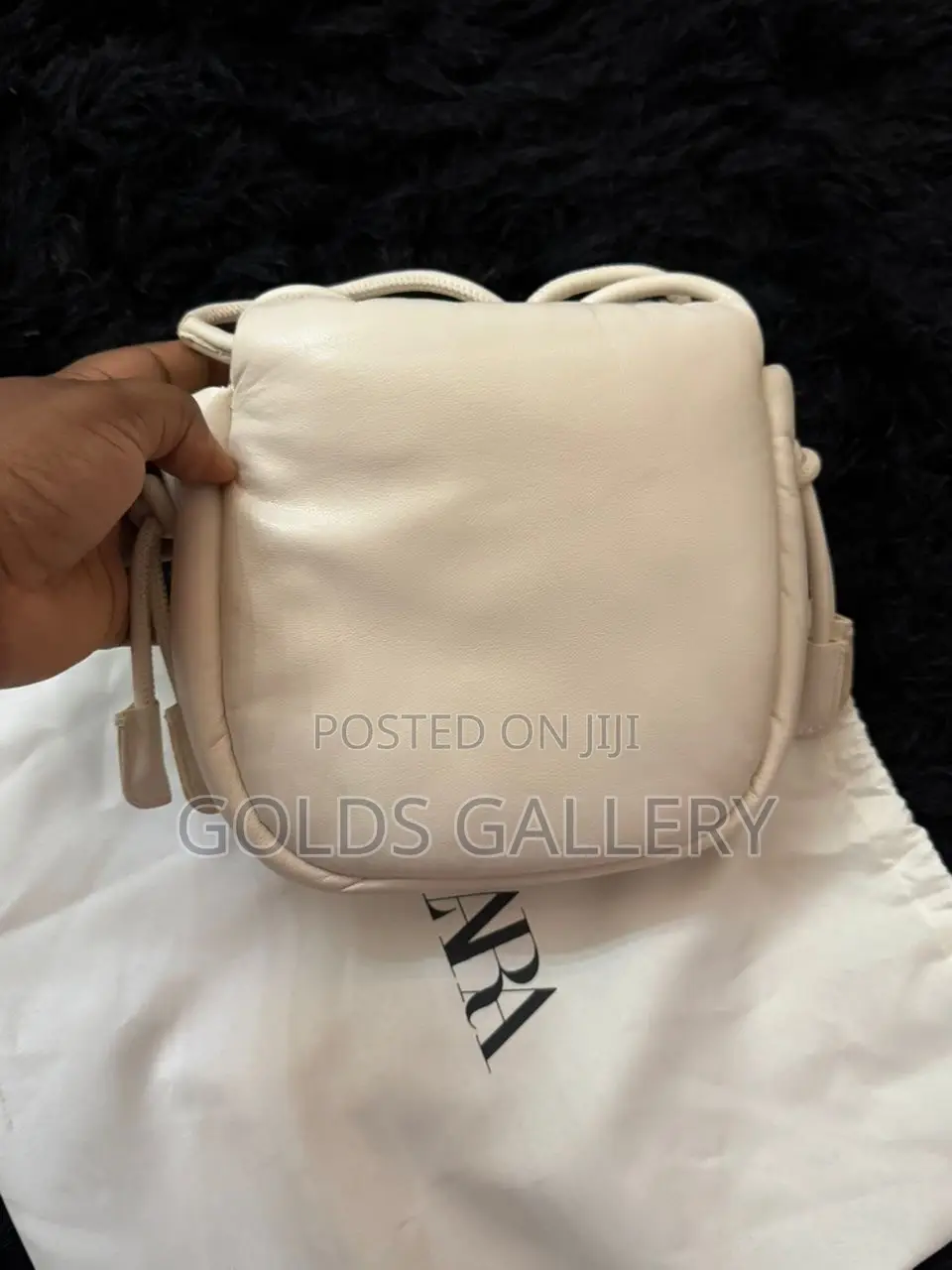 Zara Quilted Crosbody Bag