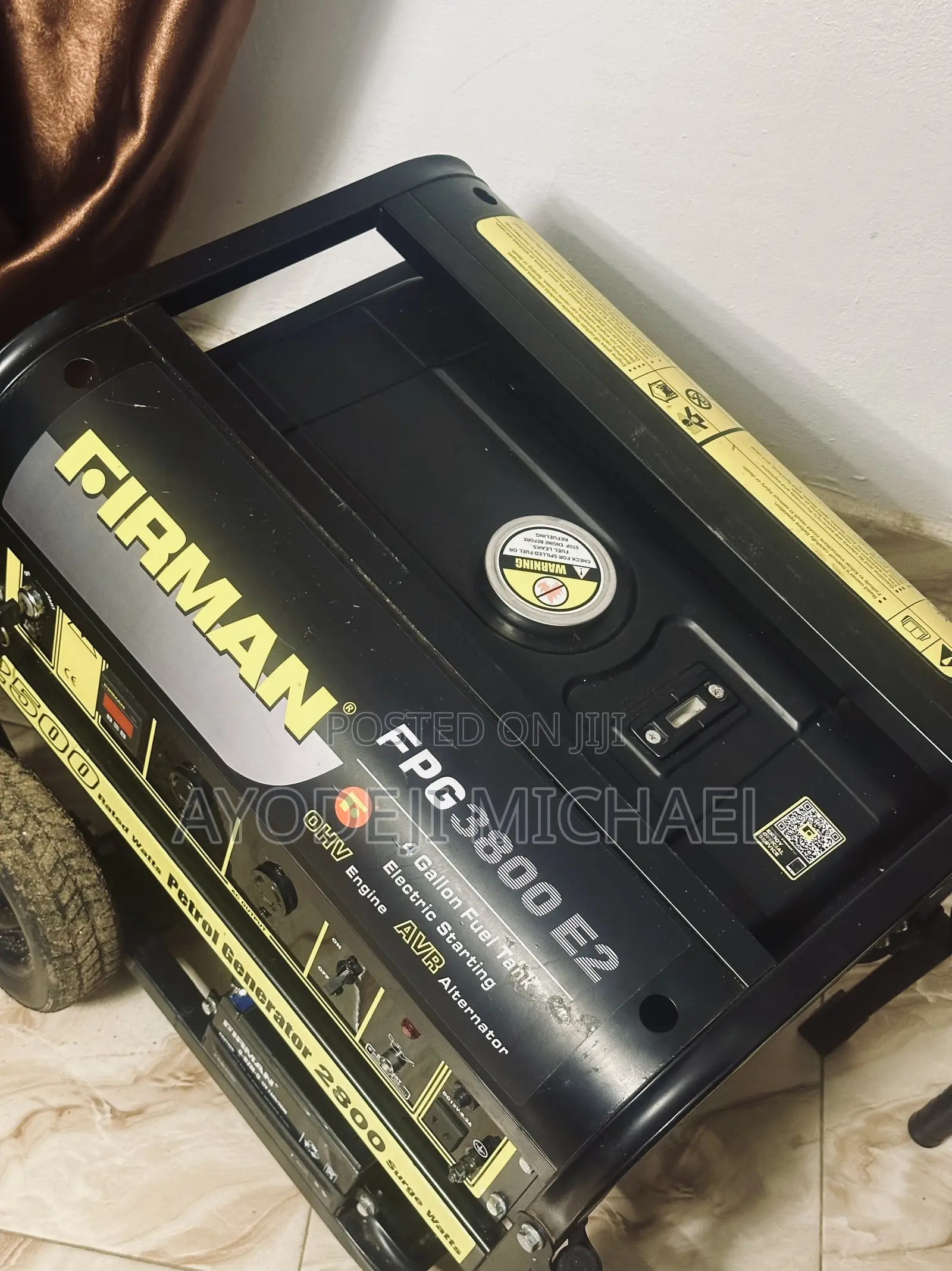 Fireman Generator Fpg3800e2 (Key Starter)