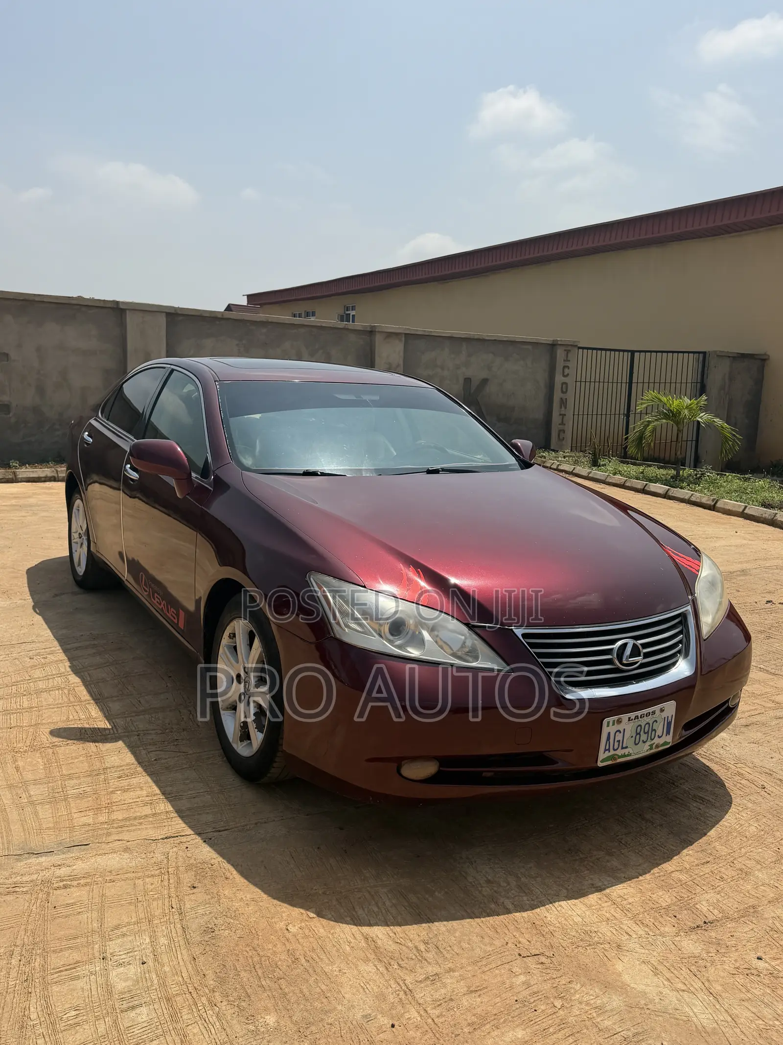 Lexus ES 350 2008 Red